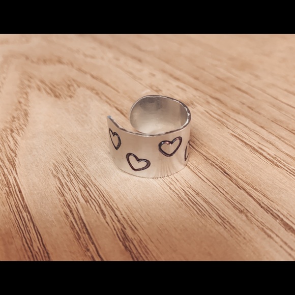 handmade heart ring - Picture 1 of 2
